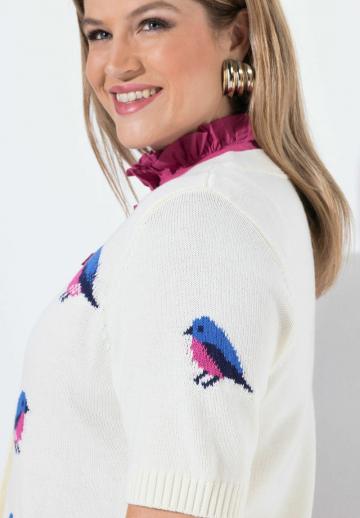 Вязаная кофта