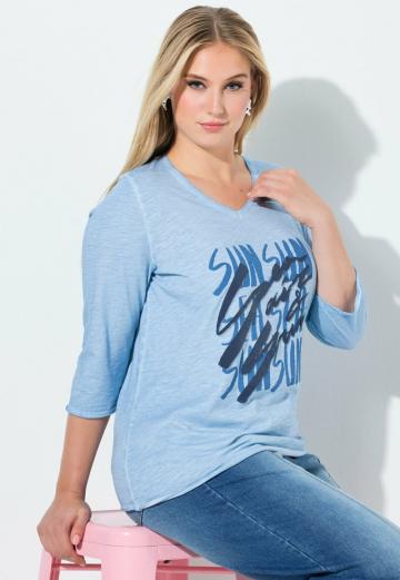 Майка с рукавом три четверти