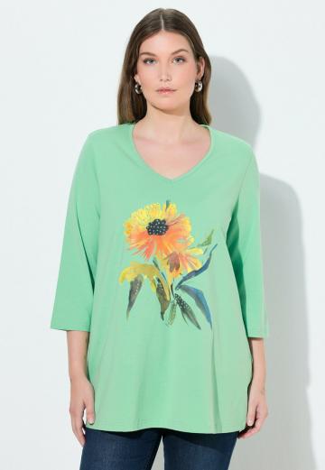 Майка с рукавом три четверти