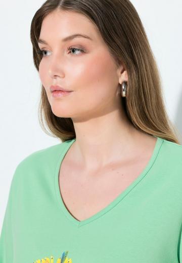 Майка с рукавом три четверти