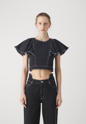 Джинсовая блузка