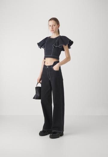 Джинсовая блузка