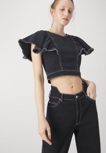 Джинсовая блузка