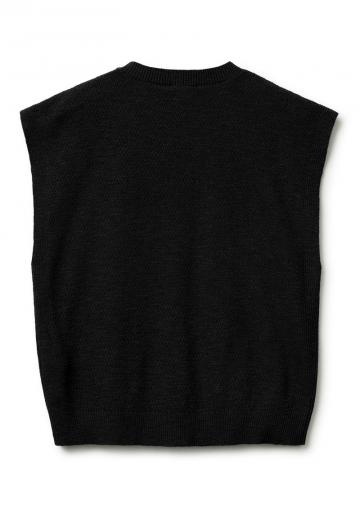 Пуловер без рукавов