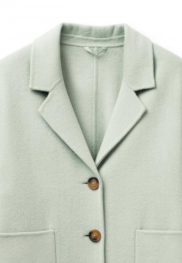 Шерстяное пальто