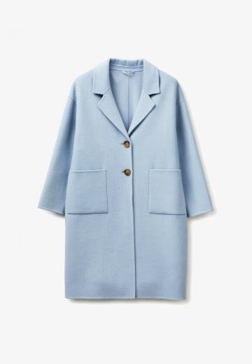 Шерстяное пальто