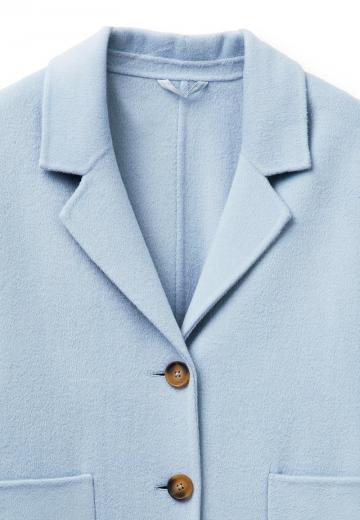 Шерстяное пальто