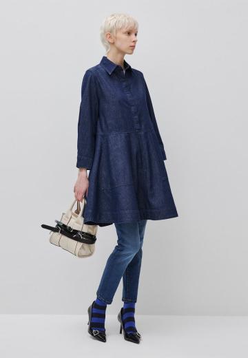 Джинсовое платье