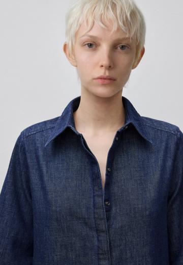 Джинсовое платье