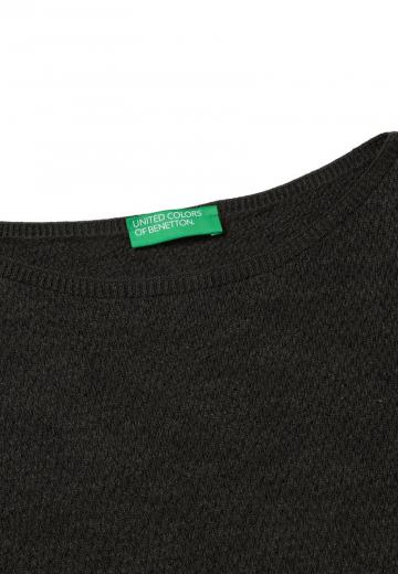 Пуловер с рукавом три четверти