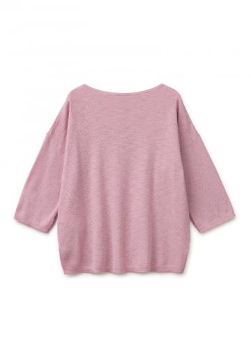 Пуловер с рукавом три четверти