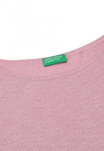 Пуловер с рукавом три четверти