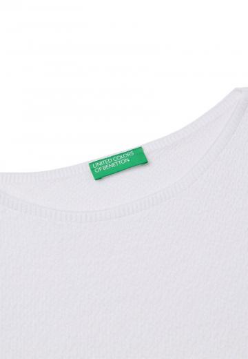 Пуловер с рукавом три четверти