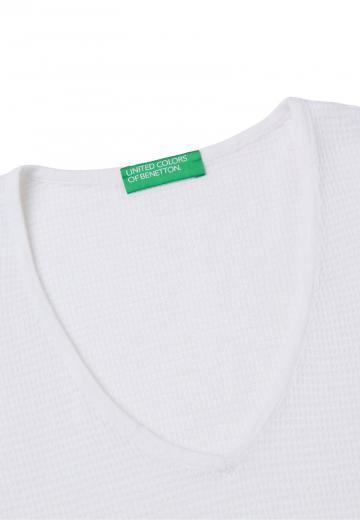 Пуловер с коротким рукавом