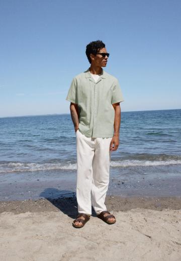 Льняные брюки