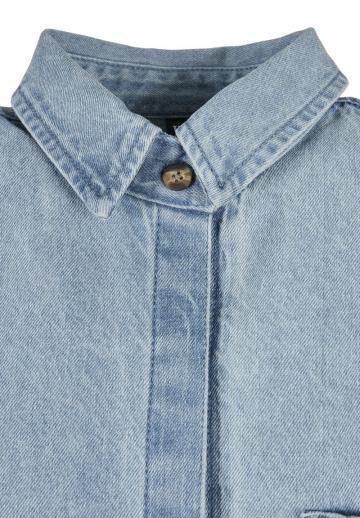 Джинсовый комбинезон