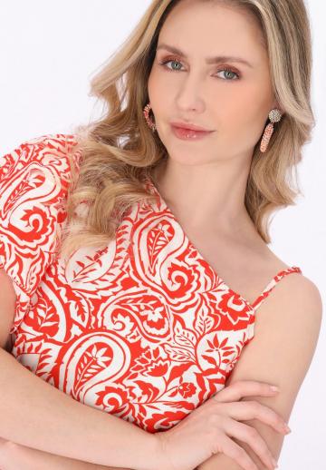 Топ на бретельках