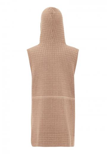 Длинный жилет