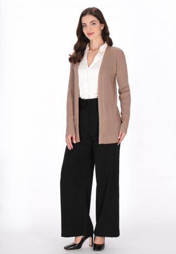 Длинный жилет