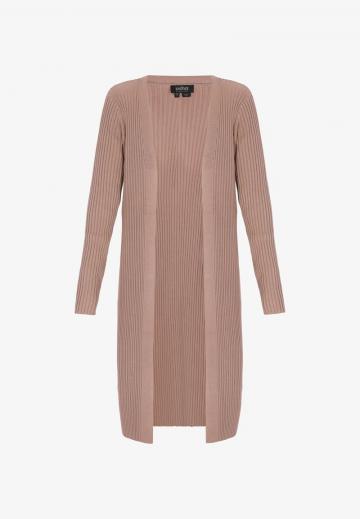 Длинный жилет