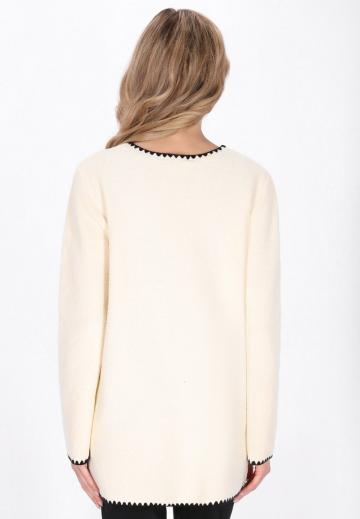 Длинный жилет