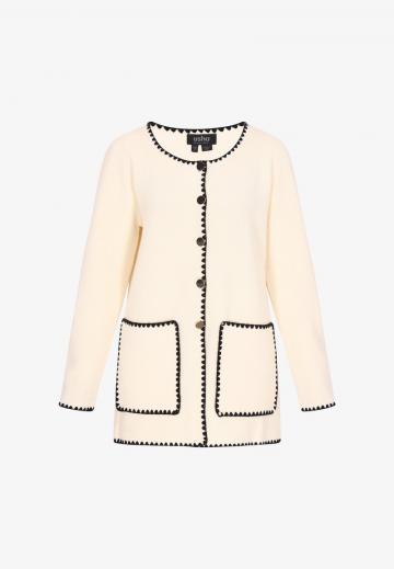 Длинный жилет