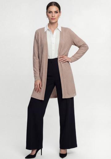 Длинный жилет