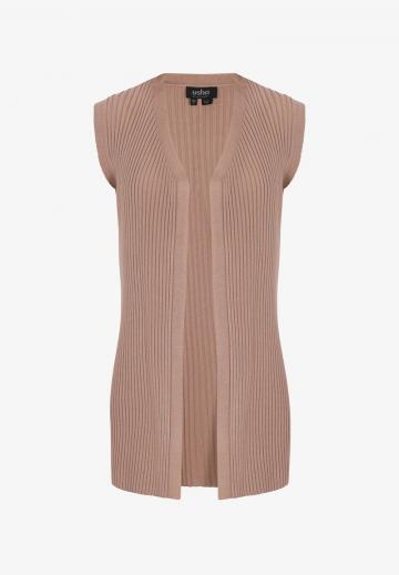 Длинный жилет