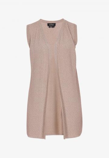 Длинный жилет