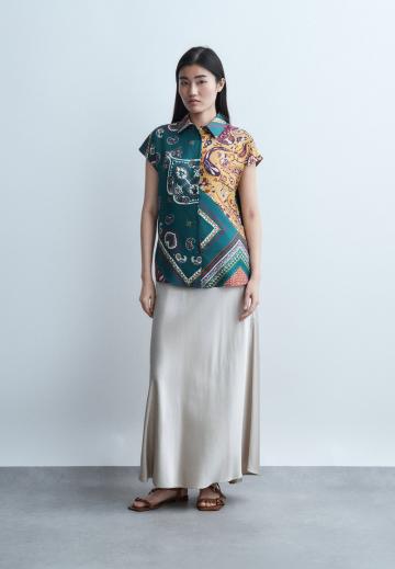 Шелковая блузка