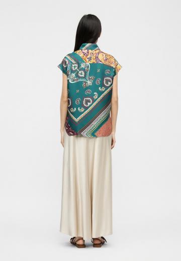 Шелковая блузка