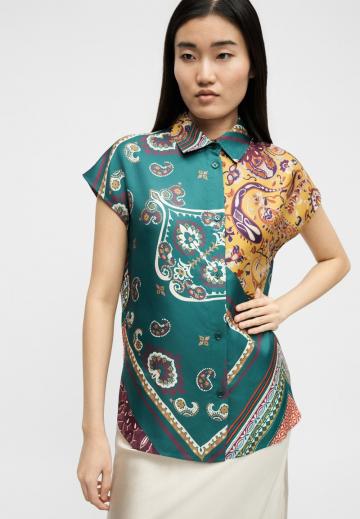 Шелковая блузка