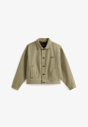 Куртка с накладнымит карманами