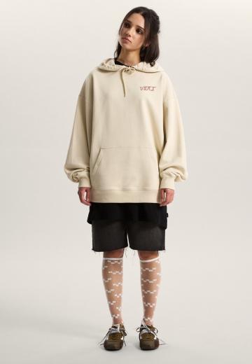 Пуловер с капюшоном