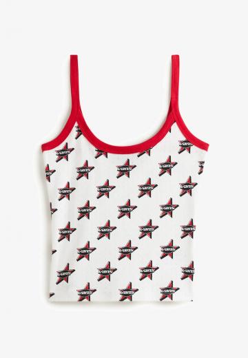 Топ на бретельках