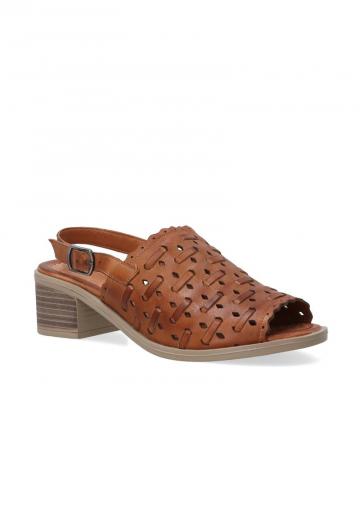 Туфли с открытым носом