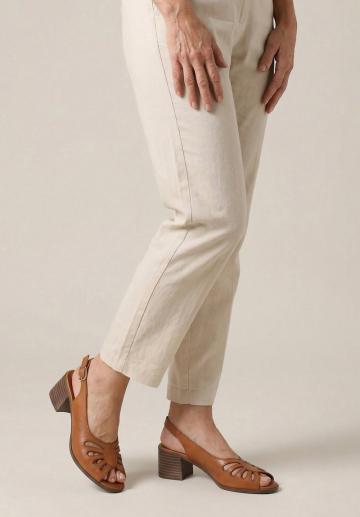 Туфли с открытым носом