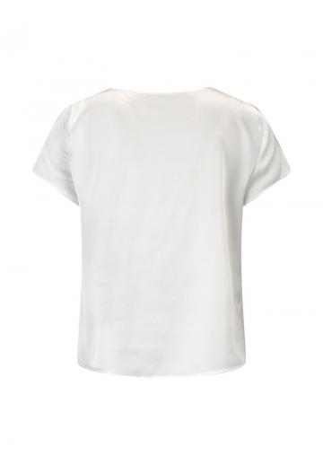 Атласная блузка