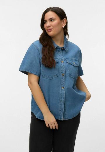Джинсовая блузка