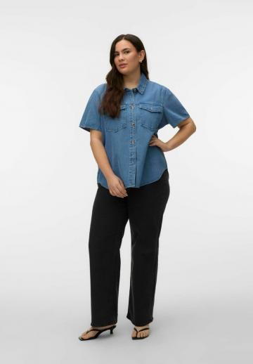 Джинсовая блузка