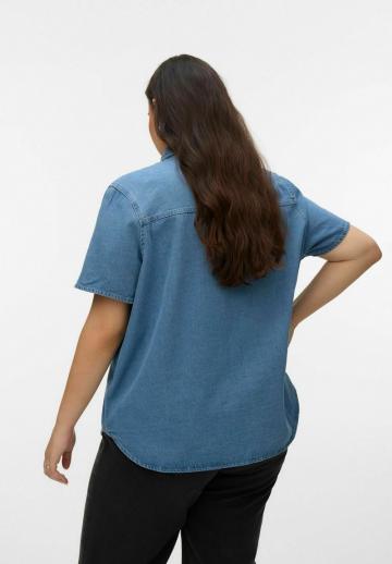 Джинсовая блузка