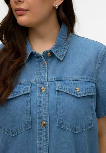 Джинсовая блузка