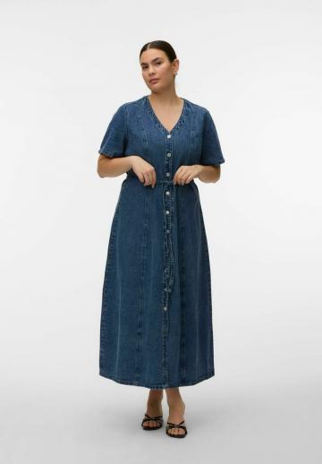 Джинсовое платье