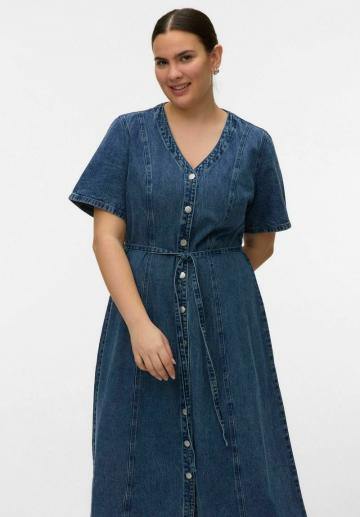 Джинсовое платье