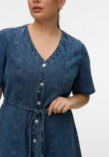 Джинсовое платье