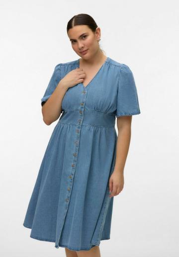 Джинсовое платье