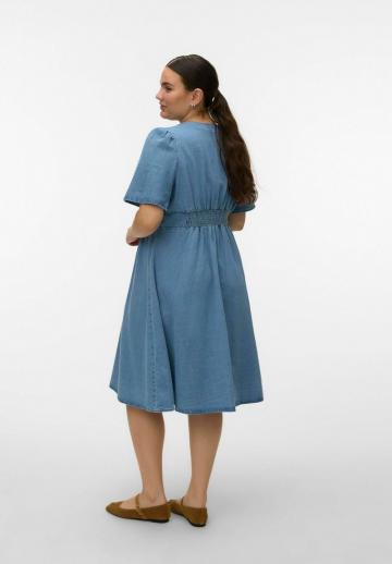 Джинсовое платье