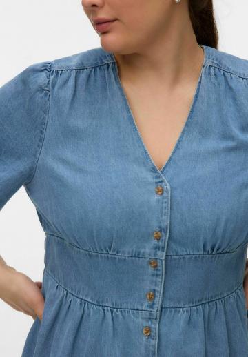 Джинсовое платье