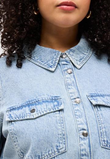 Джинсовое платье