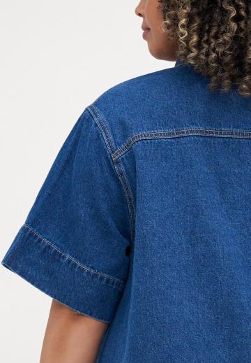 Джинсовое платье